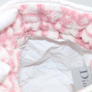 Christian Dior Trotter Canvas Pouch Pile Pink Auth 185119-12