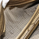 CARTIER Ladonia Chain Tote Bag Suede Gold Auth 185121A-17