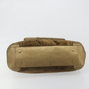CARTIER Ladonia Chain Tote Bag Suede Gold Auth 185121A-9