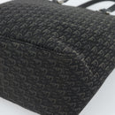 Christian Dior Trotter Canvas Tote Bag Black Silver Auth 185124-12