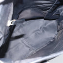 Christian Dior Trotter Canvas Tote Bag Black Silver Auth 185124-15