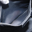 Christian Dior Trotter Canvas Tote Bag Black Silver Auth 185124-19
