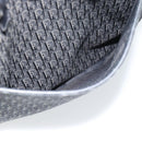 Christian Dior Trotter Canvas Tote Bag Black Silver Auth 185124-20