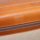 LOEWE Anagram Business Bag Leather Brown Gold Auth 185133-19