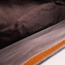 LOEWE Anagram Business Bag Leather Brown Gold Auth 185133-12