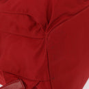 PRADA Backpack Nylon Red Silver Auth 185141V-18