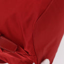 PRADA Backpack Nylon Red Silver Auth 185141V-20