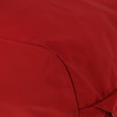 PRADA Backpack Nylon Red Silver Auth 185141V-21