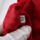 PRADA Backpack Nylon Red Silver Auth 185141V-10