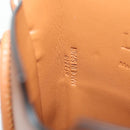 LOEWE Anagram Gate Pocket Shoulder Bag Leather Brown Auth 185145V-11