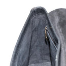 GUCCI Bamboo Hand Bag Leather Black Gold 001 1118 1886 Auth 185153-21