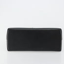 GUCCI Bamboo Hand Bag Leather Black Gold 001 1118 1886 Auth 185153-5