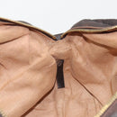 FENDI Zucca Canvas Spy Bag Shoulder Bag Brown Black Auth 185160V-21