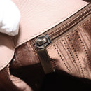 Salvatore Ferragamo Hand Bag Leather Beige Gold Auth 185164A-22
