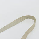 CHANEL Cococoon Shoulder Bag Nylon Gray Silver CC Auth 185165A-14