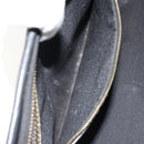 FENDI Pecan Canvas Hand Bag PVC Brown Black Auth 185166-22