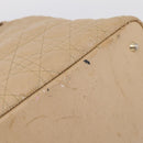 Christian Dior Lady Dior Tote Bag Gecoat Canvas Beige Goud Authentiek 185168-10