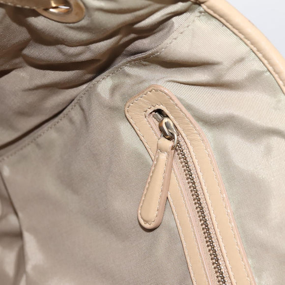 Christian Dior Lady Dior Tote Bag Gecoat Canvas Beige Goud Authentiek 185168