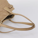 Christian Dior Lady Dior Tote Bag Gecoat Canvas Beige Goud Authentiek 185168-8