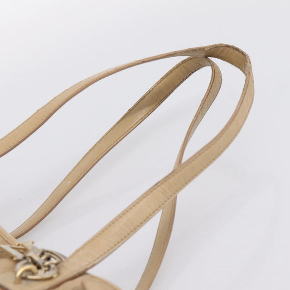 Christian Dior Lady Dior Tote Bag Gecoat Canvas Beige Goud Authentiek 185168