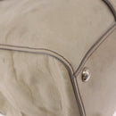 Miu Miu Hand Bag Leather 2way Gray Silver Auth 185170V-16