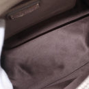 Miu Miu Hand Bag Leather 2way Gray Silver Auth 185170V-10