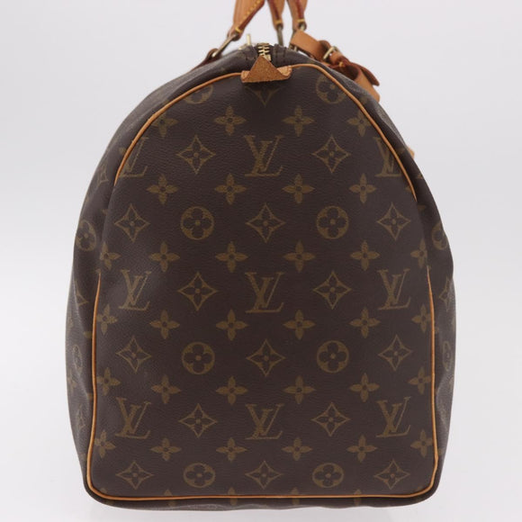 LOUIS VUITTON Monogram Keepall 50 Boston Bag M41426 LV Auth 185173A