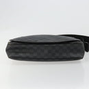 LOUIS VUITTON Damier Graphite Daniel MM Shoulder Bag N58029 LV Auth 185180-5
