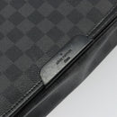 LOUIS VUITTON Damier Graphite Daniel MM Shoulder Bag N58029 LV Auth 185180-10