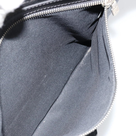 LOUIS VUITTON Damier Graphite Daniel MM Shoulder Bag N58029 LV Auth 185180