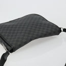 LOUIS VUITTON Damier Graphite Daniel MM Shoulder Bag N58029 LV Auth 185180-6