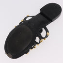 BALENCIAGA Sandals Leather Black Auth 185184A-24
