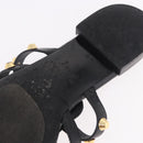 BALENCIAGA Sandals Leather Black Auth 185184A-26
