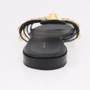 BALENCIAGA Sandals Leather Black Auth 185184A-29
