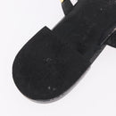 BALENCIAGA Sandals Leather Black Auth 185184A-9