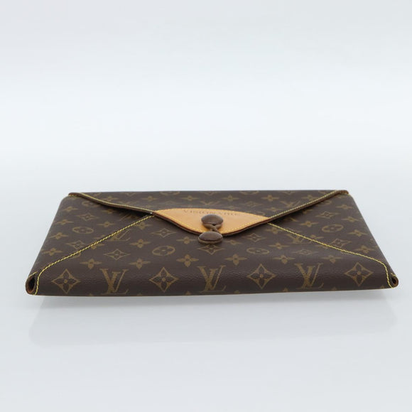 LOUIS VUITTON Monogram Visionaire Briefcase M99045 LV Auth 185187V