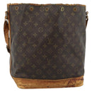 LOUIS VUITTON Monogram Noe Shoulder Bag M42224 LV Auth 185188-1