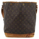 LOUIS VUITTON Monogram Noe Shoulder Bag M42224 LV Auth 185188-2
