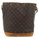 LOUIS VUITTON Monogram Noe Shoulder Bag M42224 LV Auth 185188-3