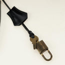 HERMES Kelly 28 Hand Bag Box Calfskin 2way Black Gold Auth 185189SM-21