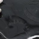 GUCCI Hand Bag Patent Leather 2way Black Silver 000 1013 0504 Auth 185190-9