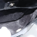 GUCCI Hand Bag Patent Leather 2way Black Silver 000 1013 0504 Auth 185190-20