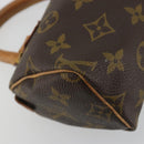 LOUIS VUITTON Monogram Mini Speedy Hand Bag M41534 LV Auth 185195-13