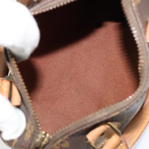 LOUIS VUITTON Monogram Mini Speedy Hand Bag M41534 LV Auth 185195