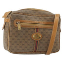 GUCCI Micro GG Supreme Web Sherry Line Bag PVC Beige 007 904 0008 Auth 185200-1