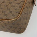 GUCCI Micro GG Supreme Web Sherry Line Bag PVC Beige 007 904 0008 Auth 185200-15