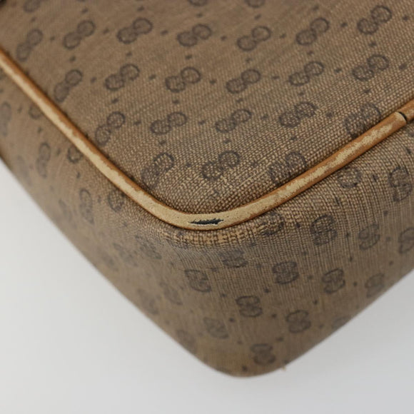 GUCCI Micro GG Supreme Web Sherry Line Bag PVC Beige 007 904 0008 Auth 185200