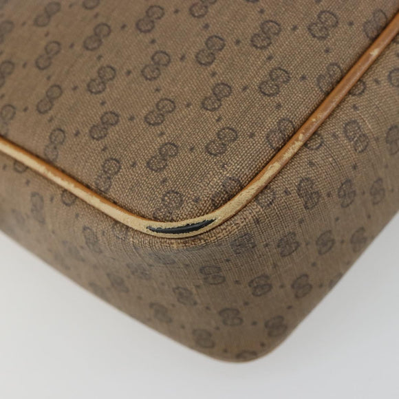 GUCCI Micro GG Supreme Web Sherry Line Bag PVC Beige 007 904 0008 Auth 185200