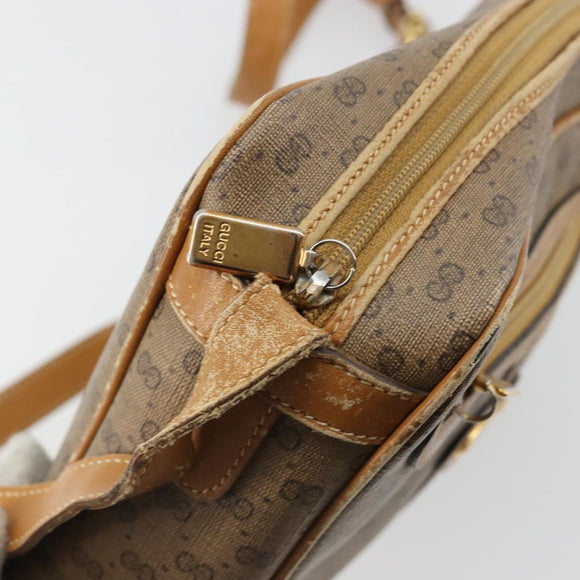 GUCCI Micro GG Supreme Web Sherry Line Bag PVC Beige 007 904 0008 Auth 185200