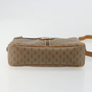 GUCCI Micro GG Supreme Web Sherry Line Bag PVC Beige 007 904 0008 Auth 185200-5